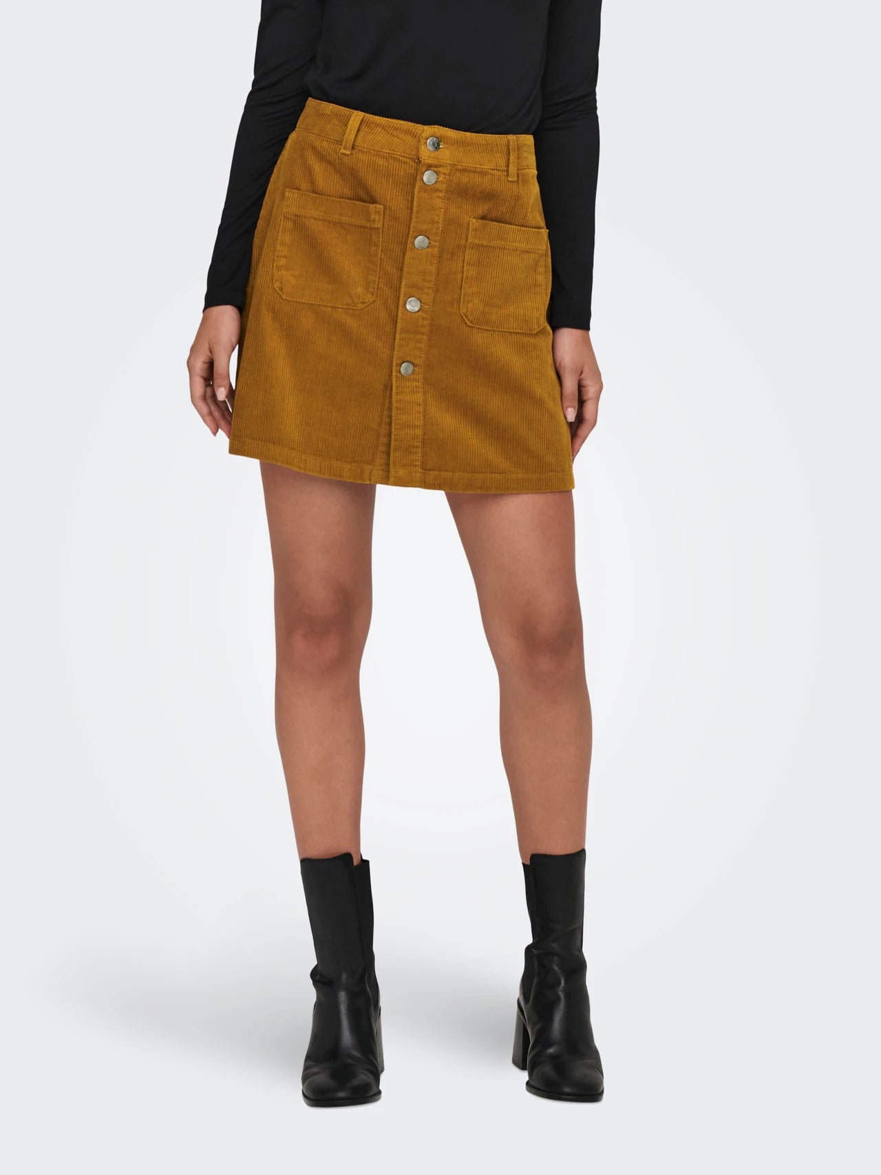 Corduroy Mini Skirt