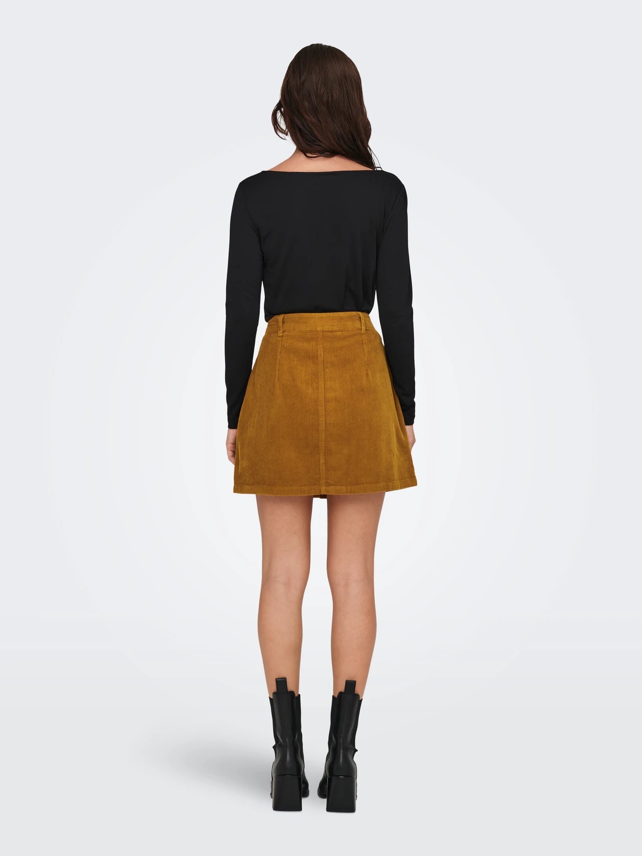 Corduroy Mini Skirt