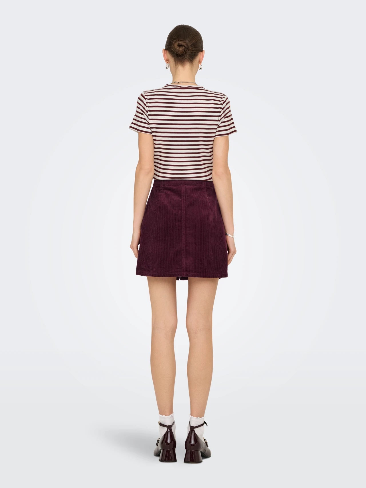 Corduroy Mini Skirt