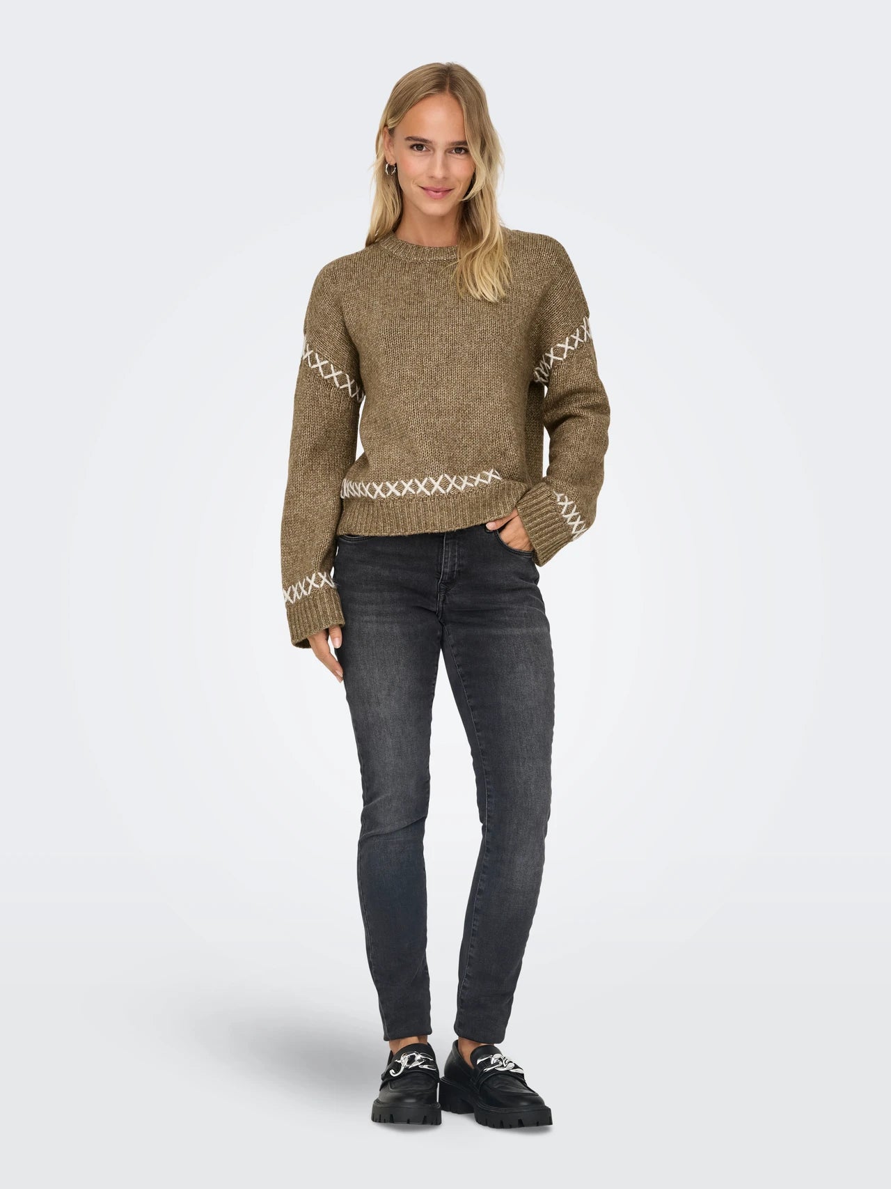 Malt Ball Knit Sweater