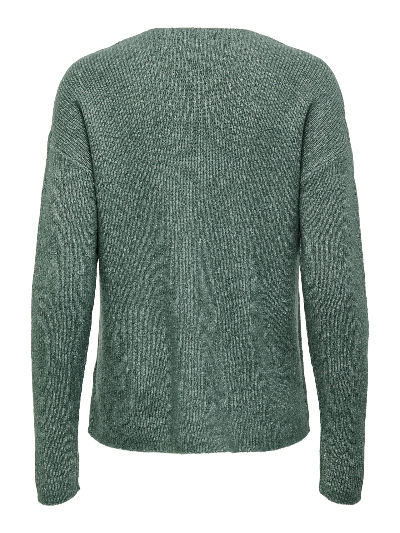 V-neck Dropped Shoulder Sweater