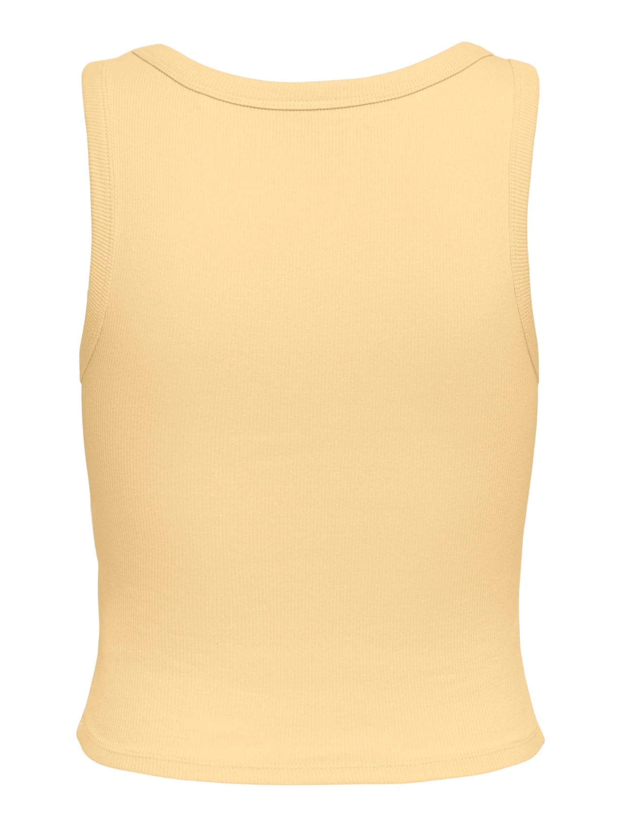 Solid Cropped Cotton Tank
