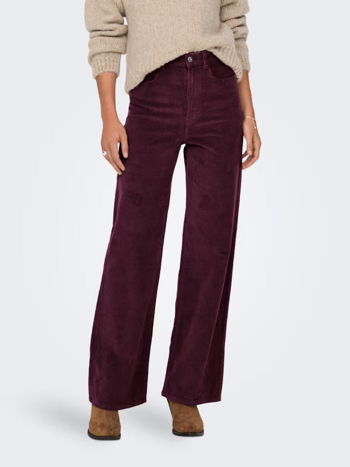 Wide Leg Corduroy Pants