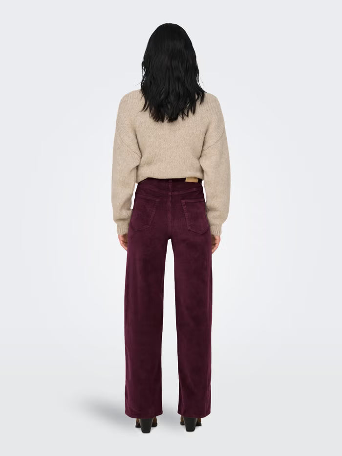 Wide Leg Corduroy Pants