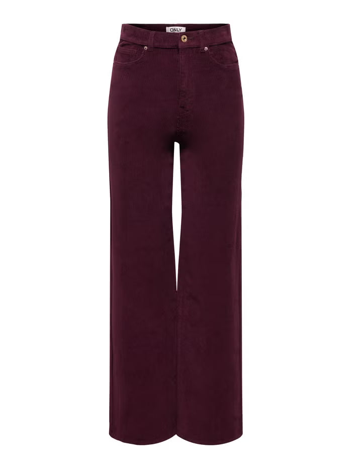 Wide Leg Corduroy Pants