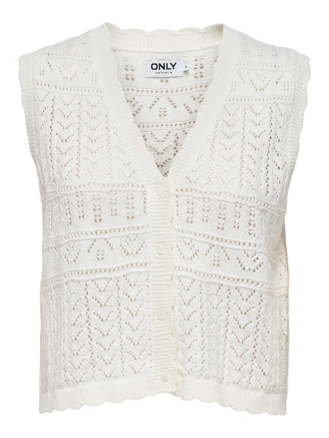 Button Up Knit Vest