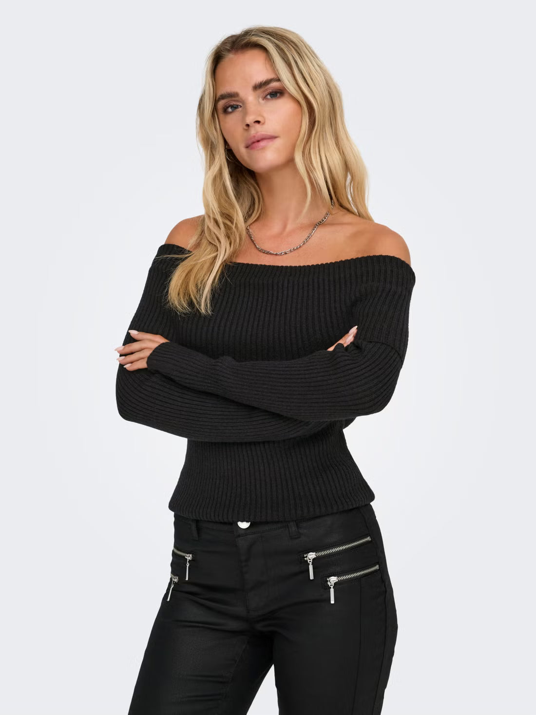 Off the Shoulder Knit