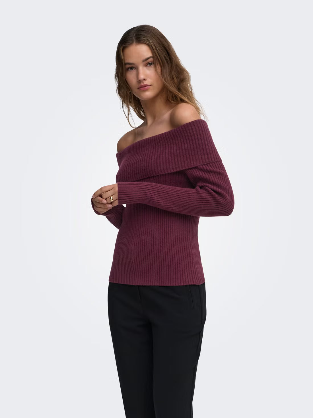 Off the Shoulder Knit