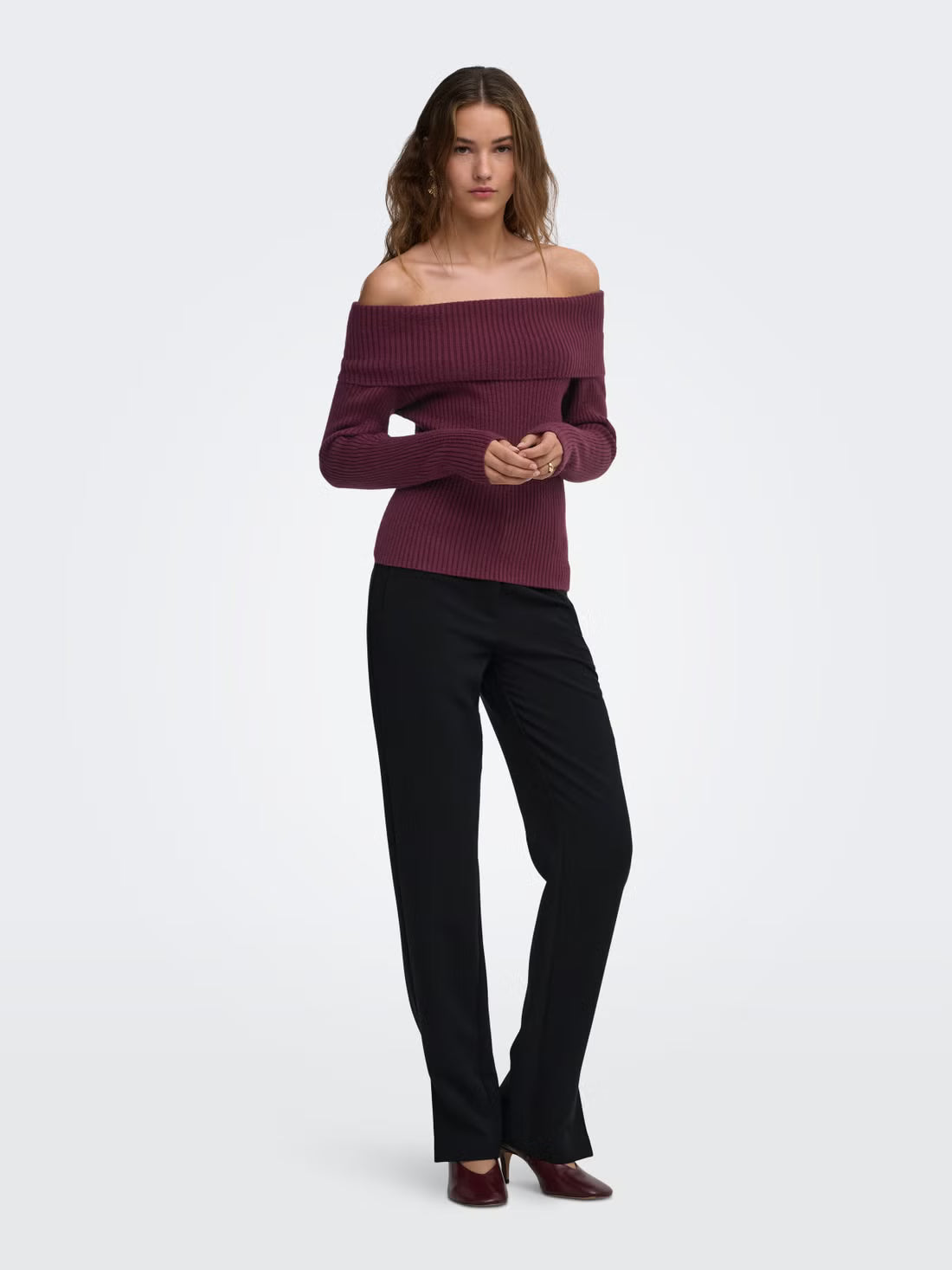 Off the Shoulder Knit