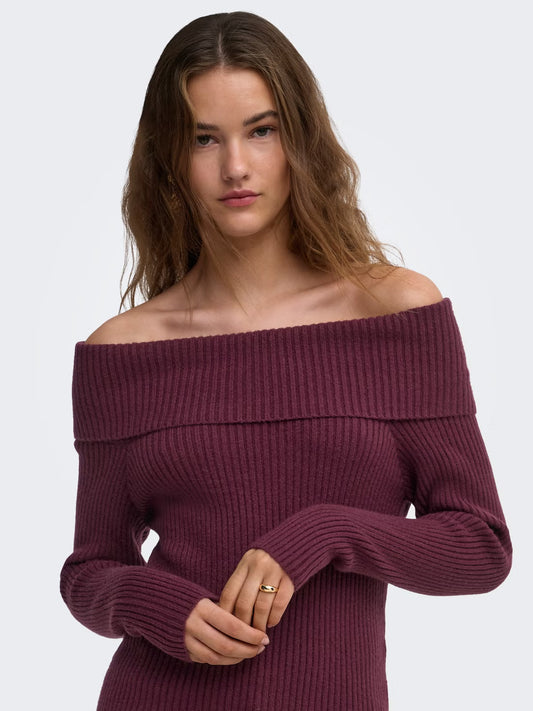 Off the Shoulder Knit