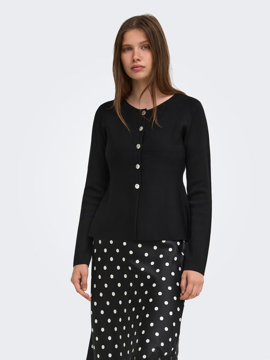 Textured Button Cardigan