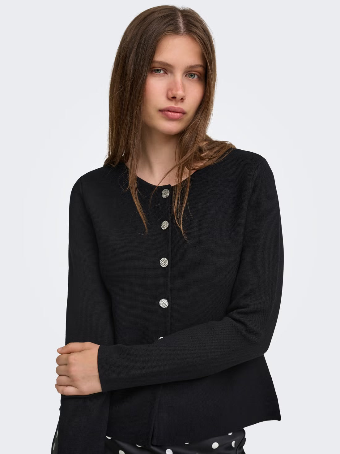 Textured Button Cardigan