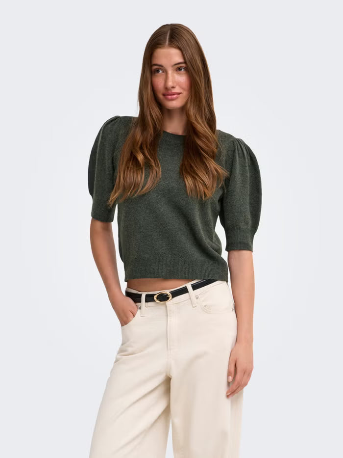 2/4 Sleeve Knit Top