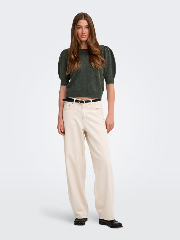 2/4 Sleeve Knit Top