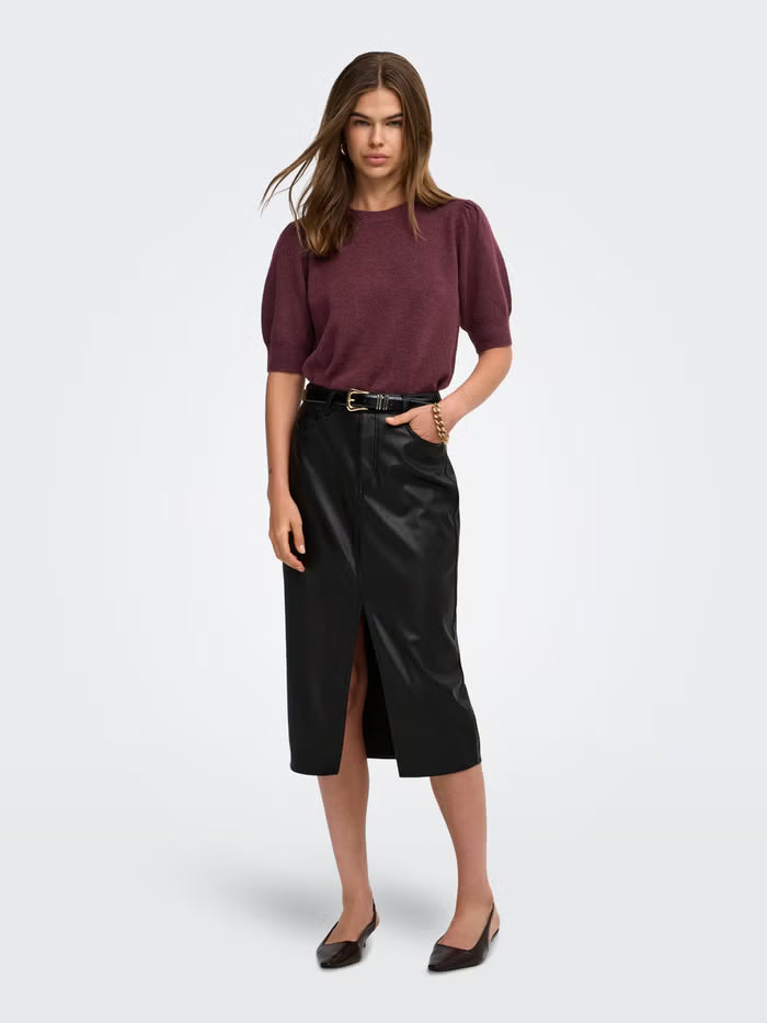 2/4 Sleeve Knit Top