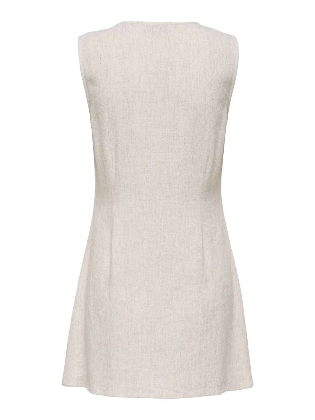 Linen Button Up Dress
