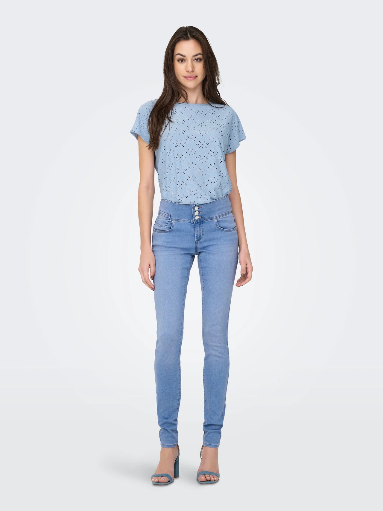 Eyelet Tee