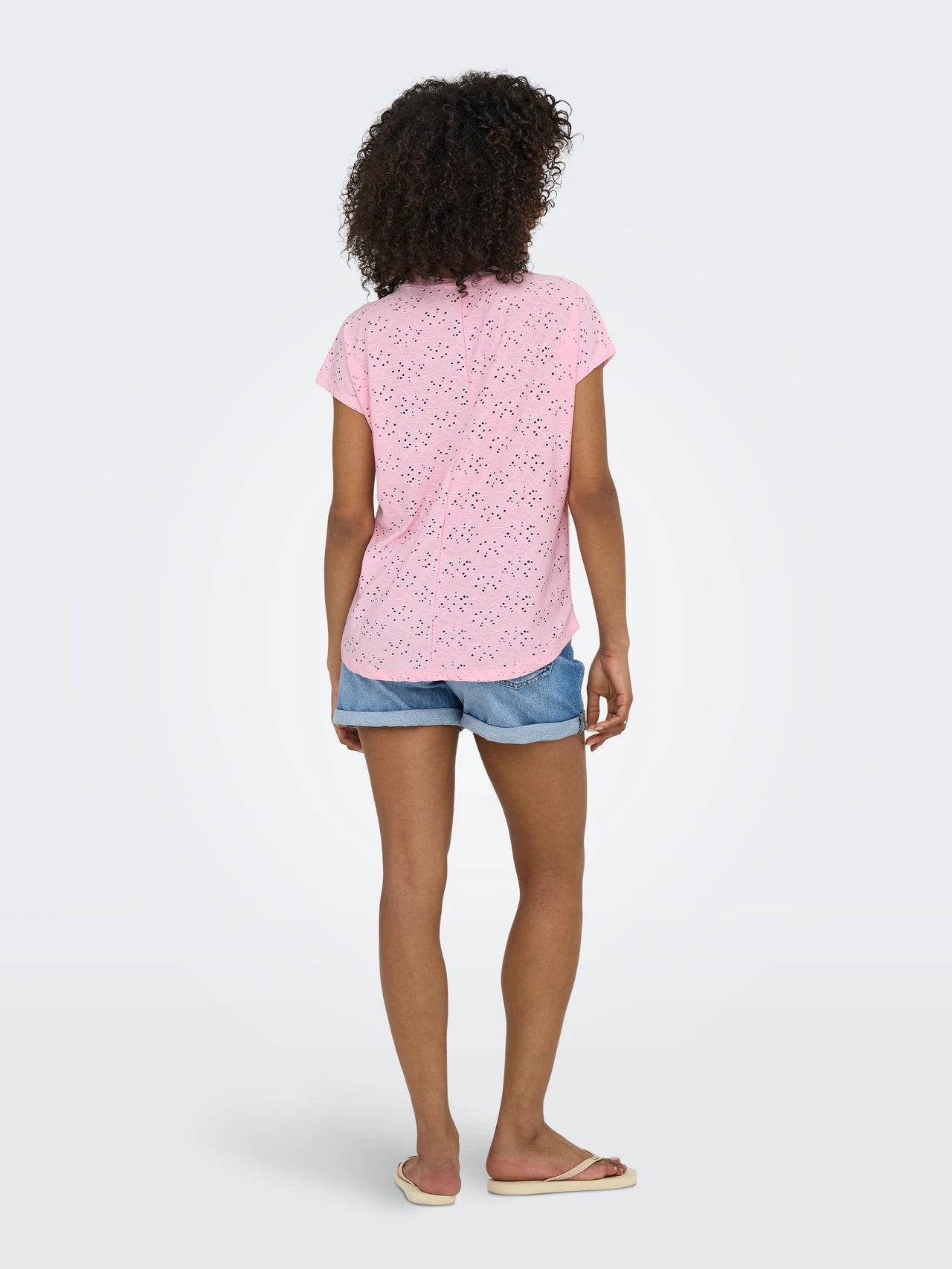 Eyelet Tee