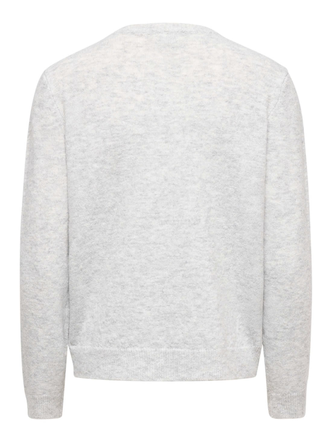 Knit Sweater with Winter Character