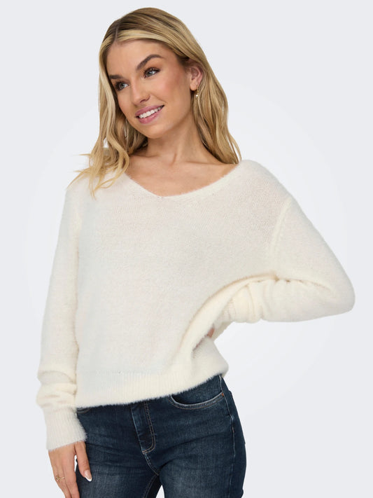 Ella Piumo V-Neck Sweater