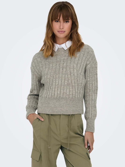 Agnes High-Neck Pullover