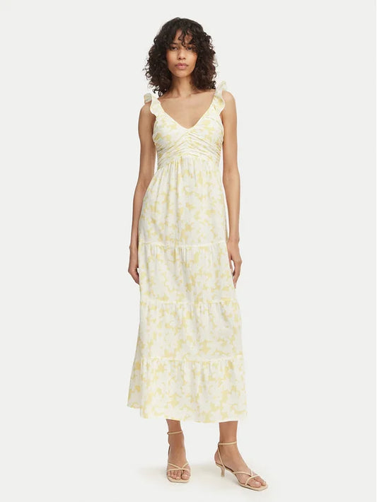 Organic Cotton Floral Maxi Dress