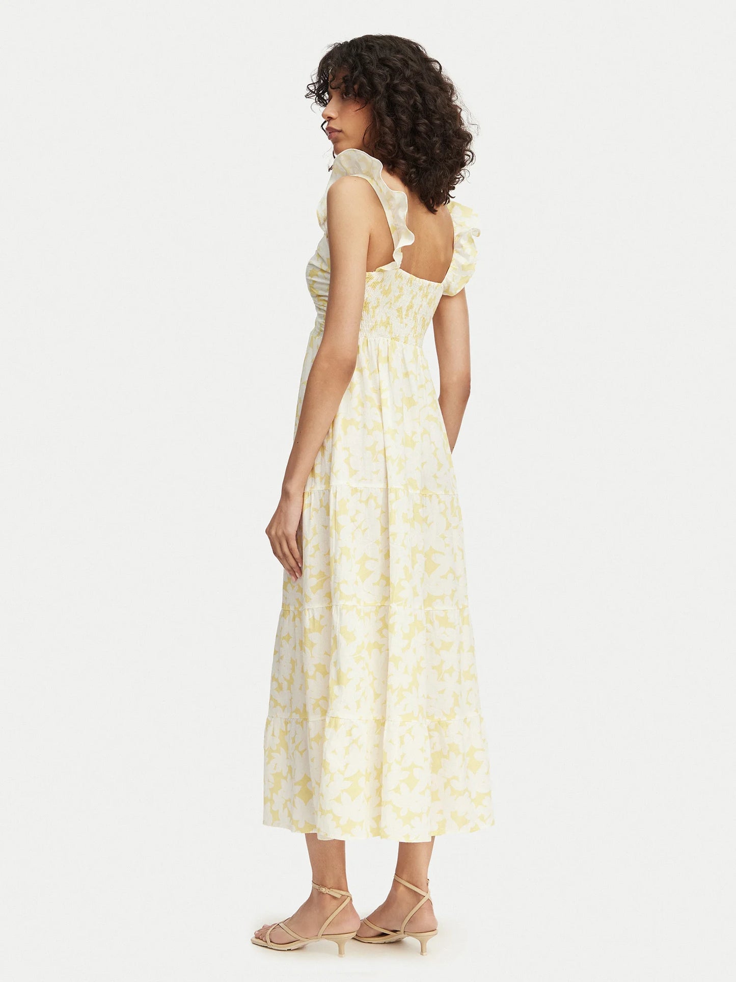 Organic Cotton Floral Maxi Dress