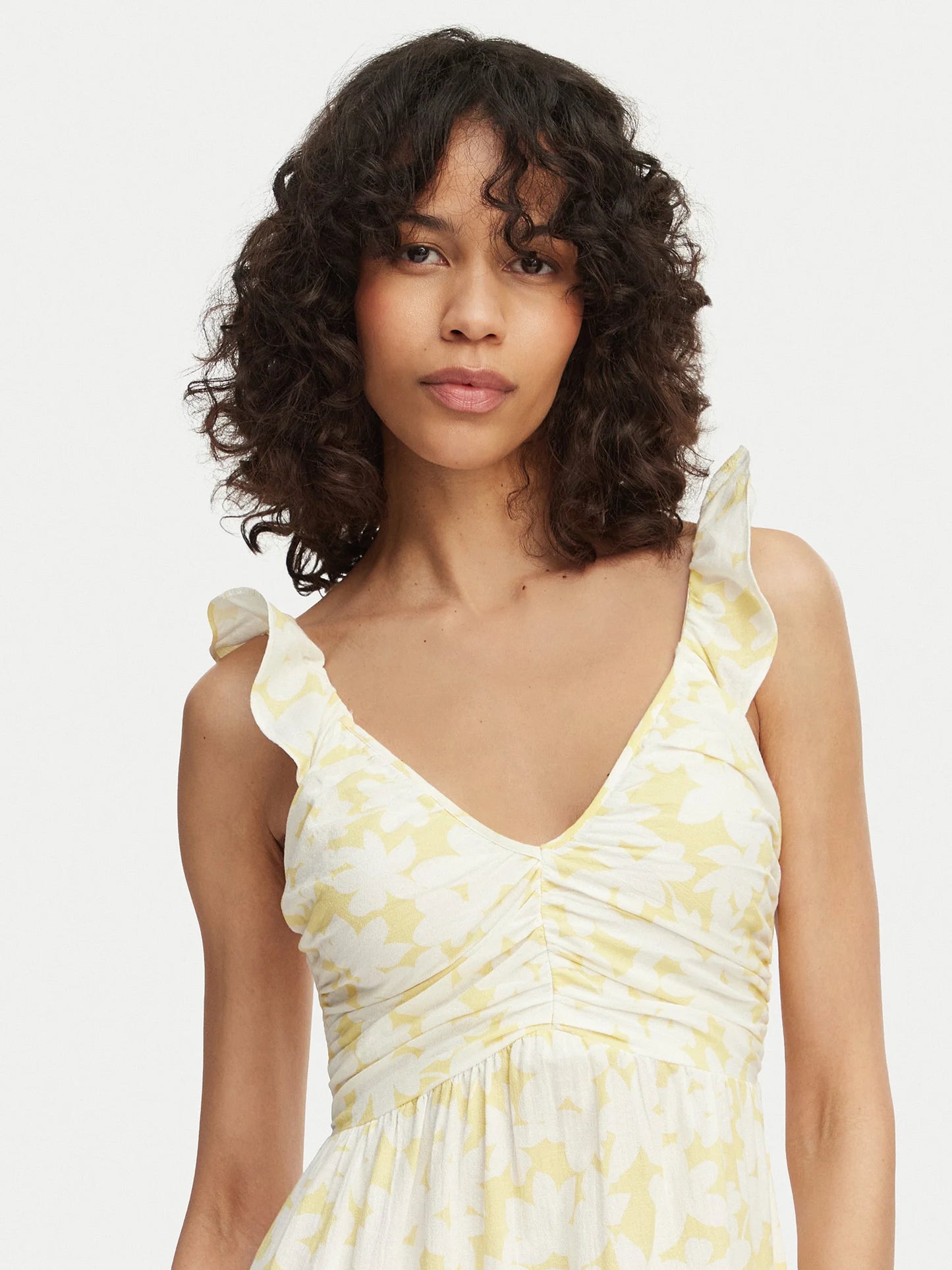 Organic Cotton Floral Maxi Dress