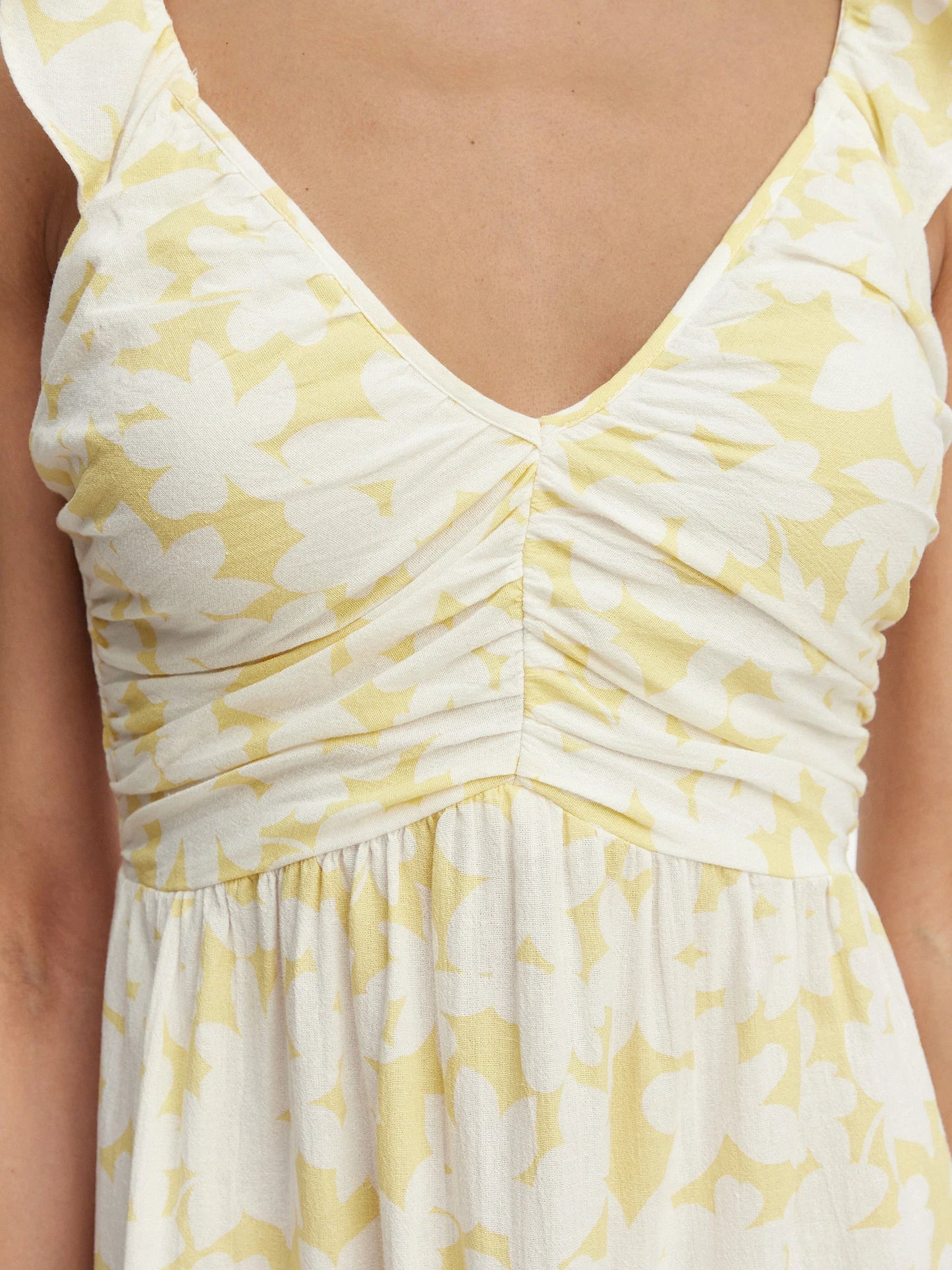 Organic Cotton Floral Maxi Dress