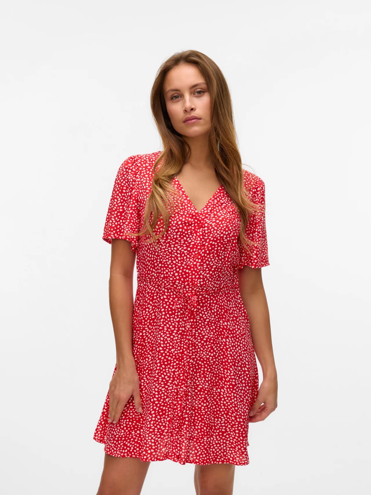 Red Polka Dot Dress