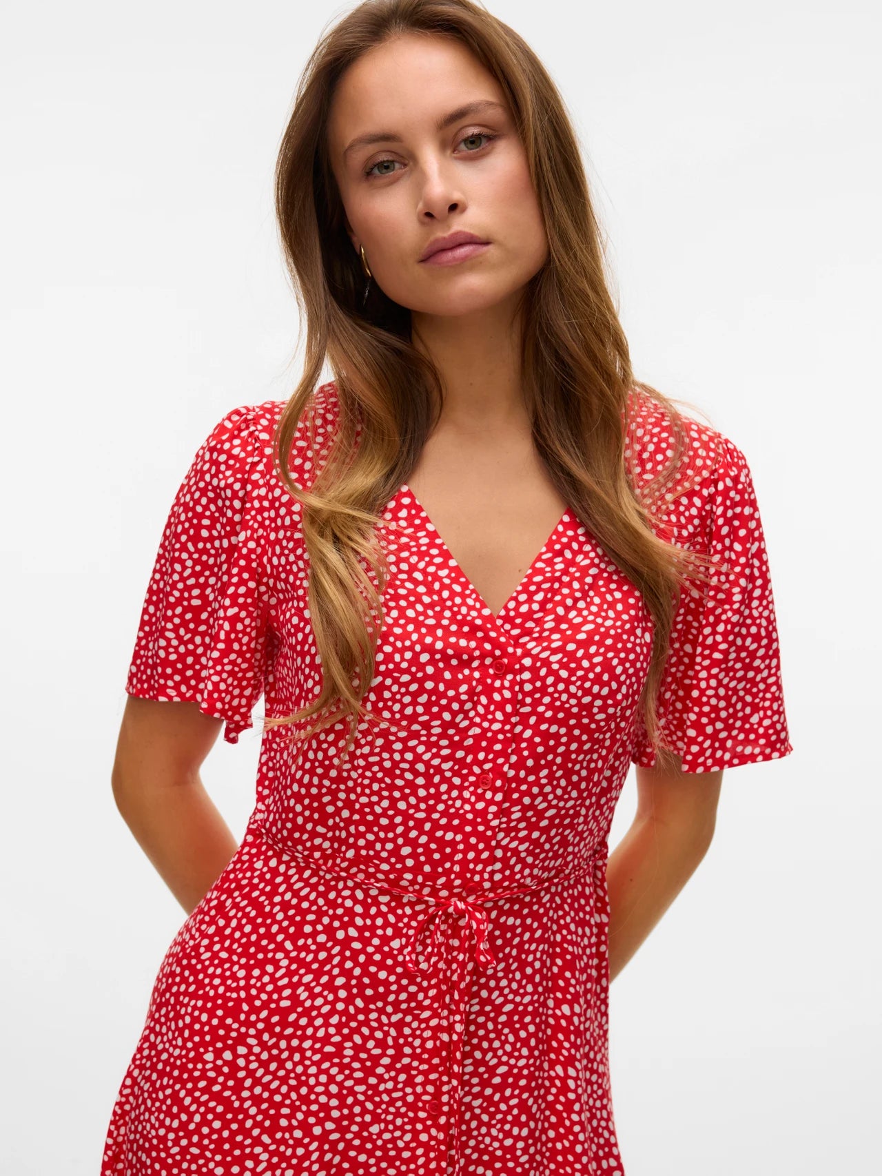 Red Polka Dot Dress