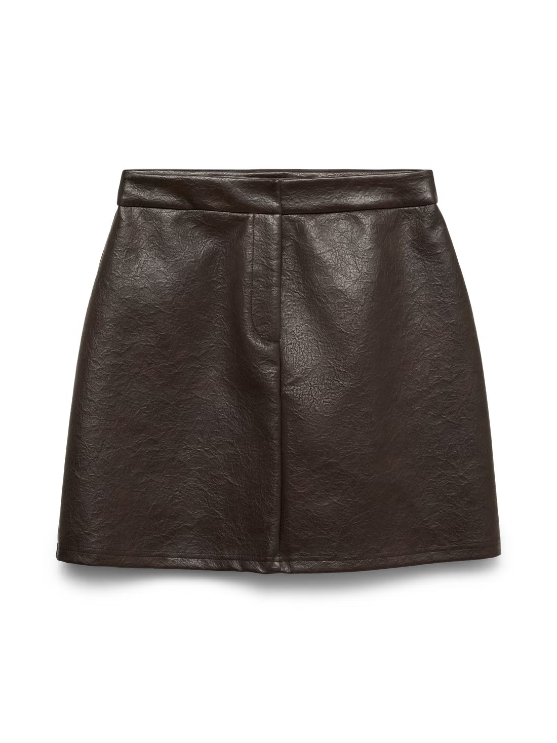 Faux Leather Mini Skirt