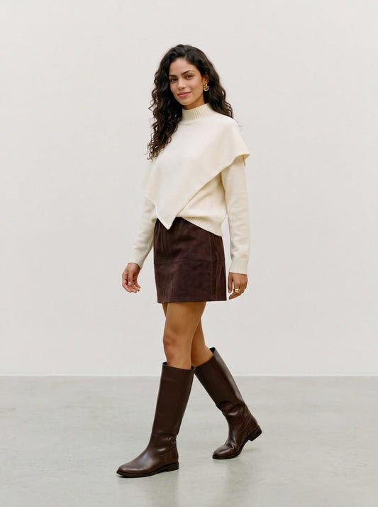 Regular Fit High Neck Sweater