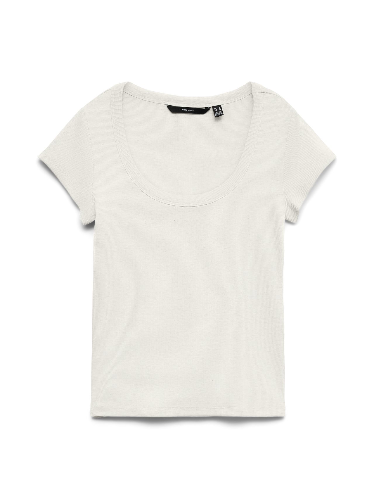 U-neck Organic Cotton Tee