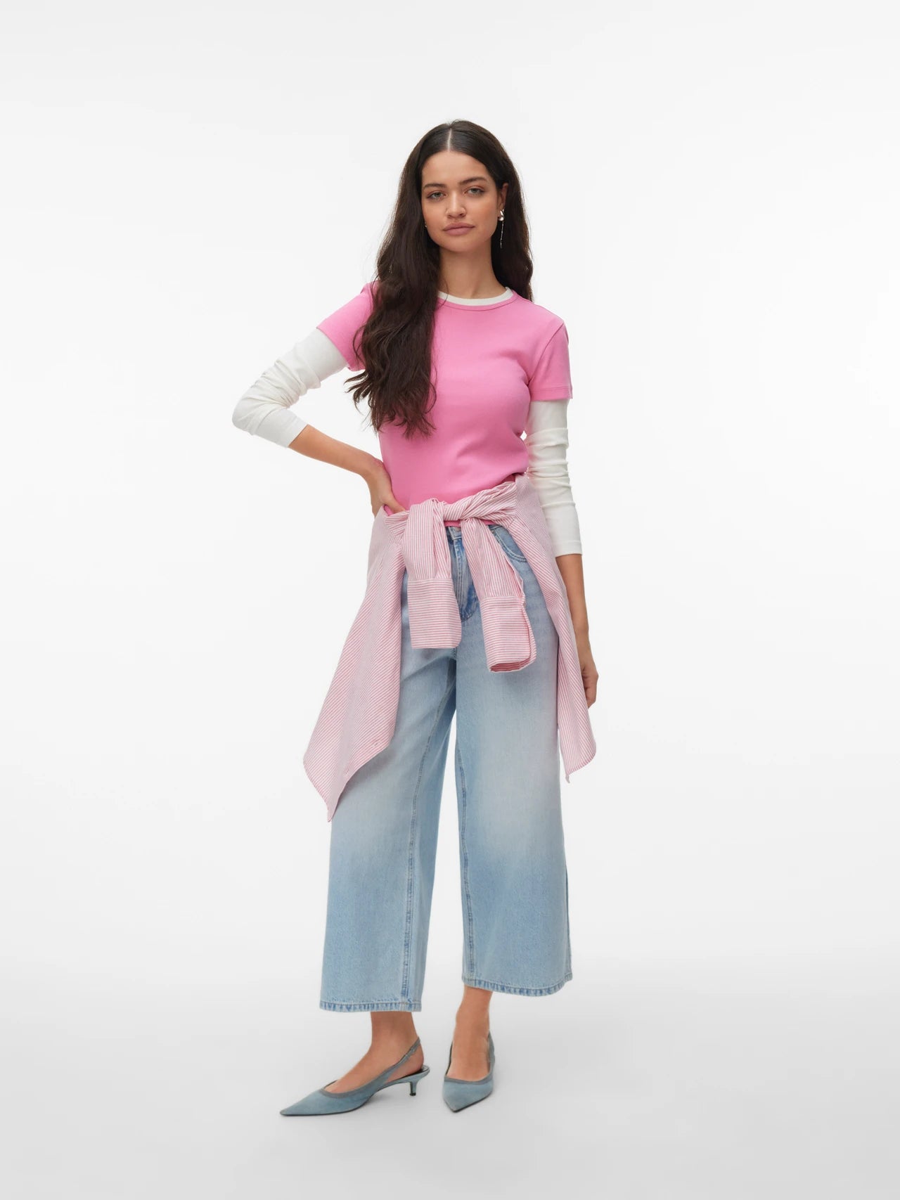 Pop of Colour Cotton Tee