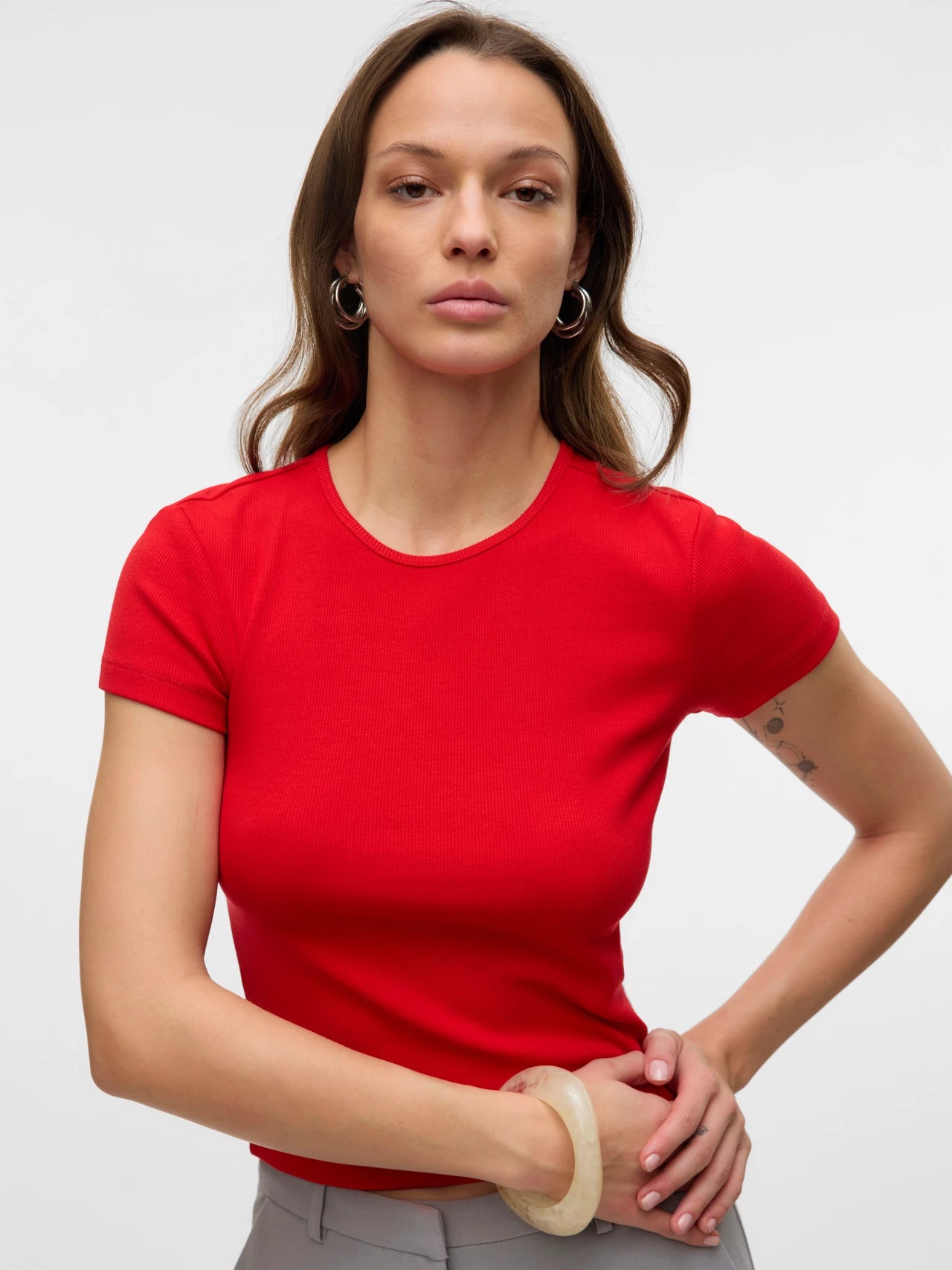Pop of Colour Cotton Tee