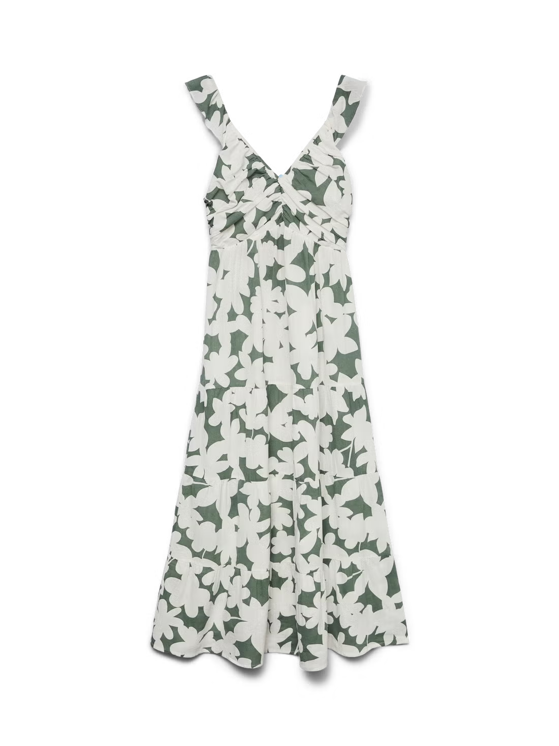 Organic Cotton Floral Maxi Dress