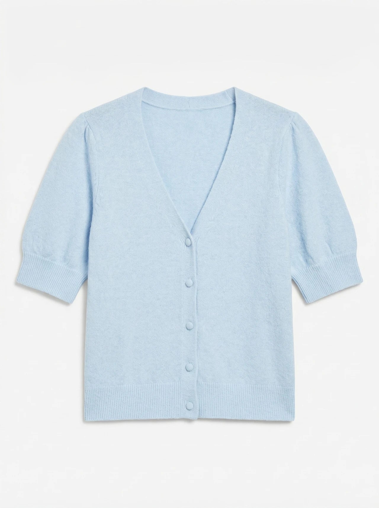 Puff Sleeve Cardigan