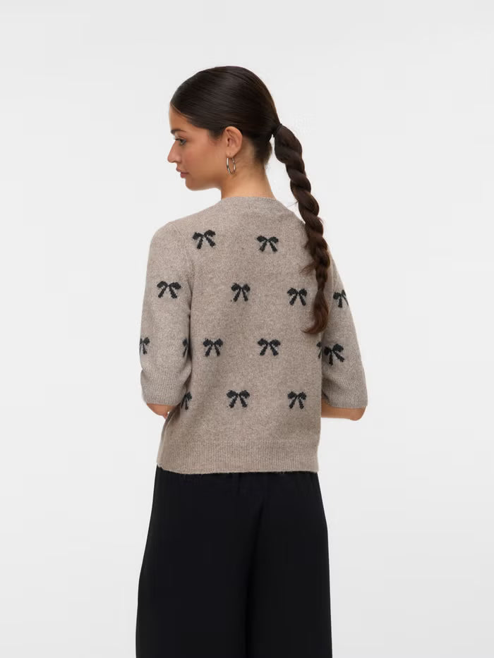 Knit Print Top