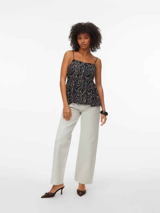 Pleated Detail Top