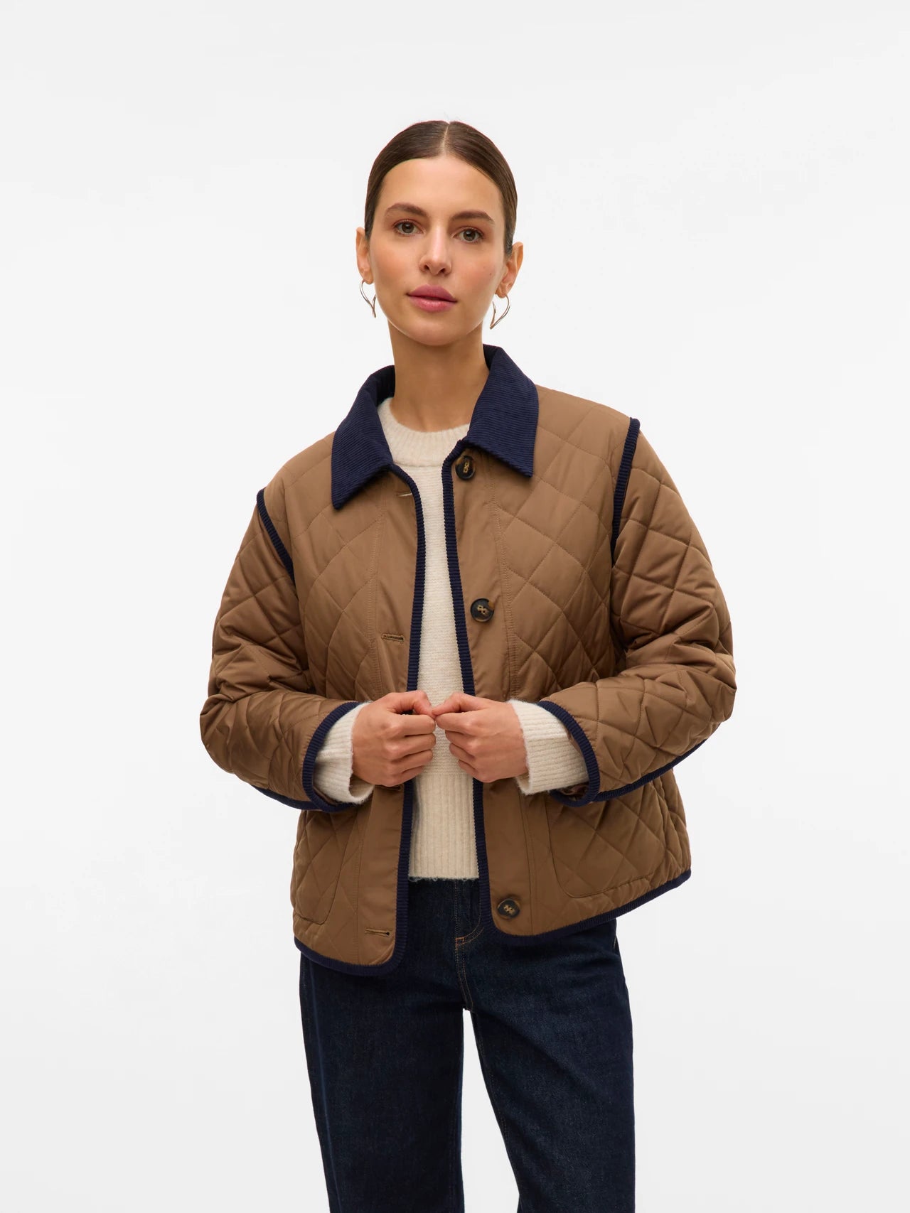 Corduroy Collar Jacket