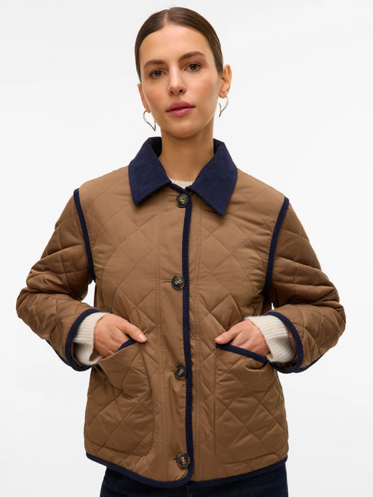 Corduroy Collar Jacket