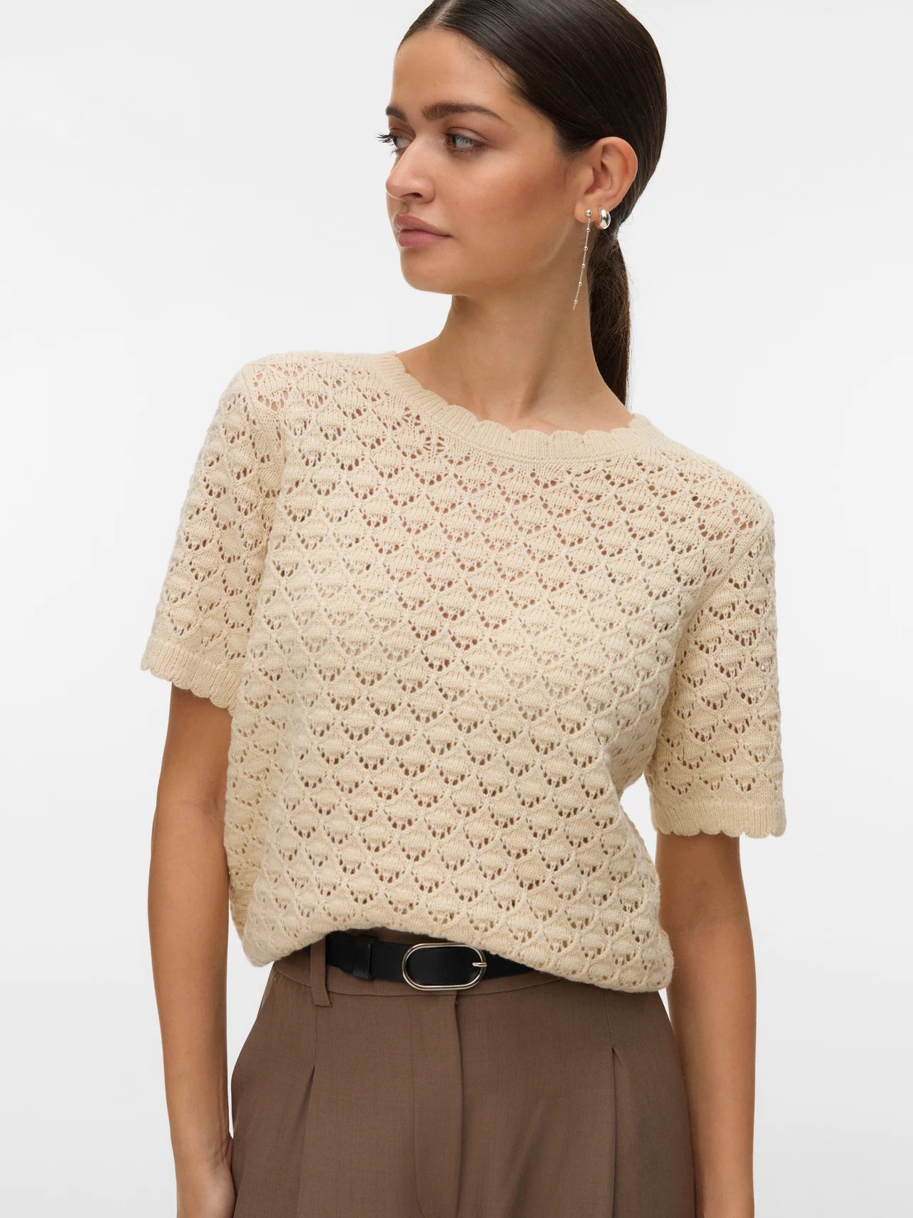 Cotton Crochet Top