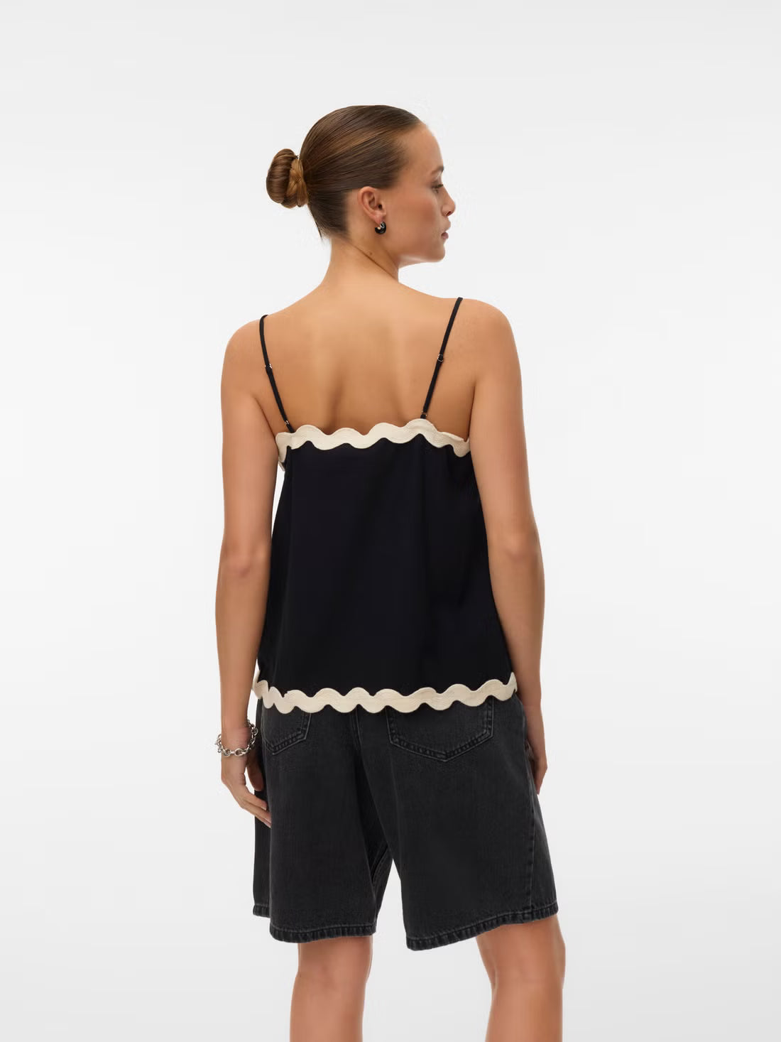 Organic Cotton Wavy Outline Top