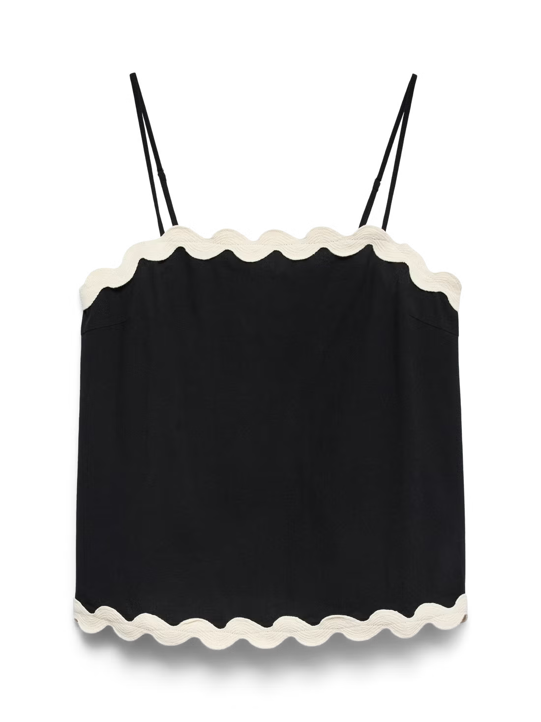Organic Cotton Wavy Outline Top