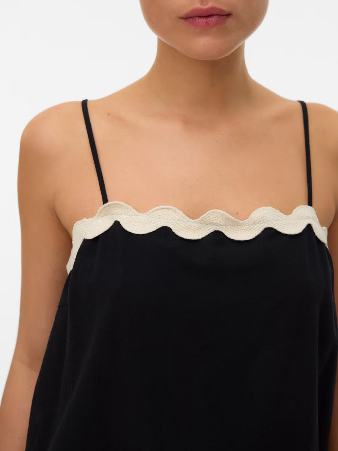 Organic Cotton Wavy Outline Top