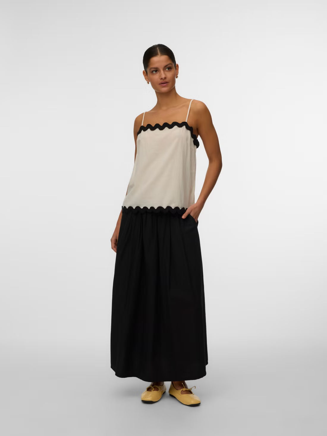 Organic Cotton Wavy Outline Top