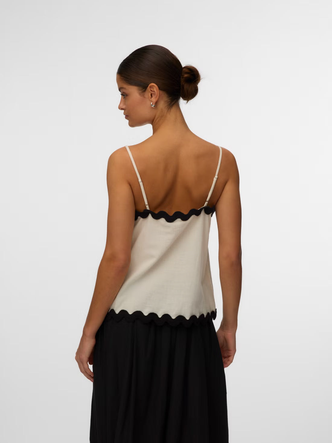 Organic Cotton Wavy Outline Top