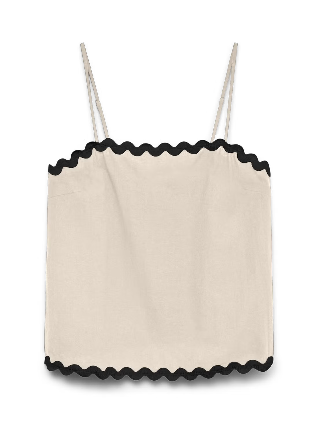 Organic Cotton Wavy Outline Top