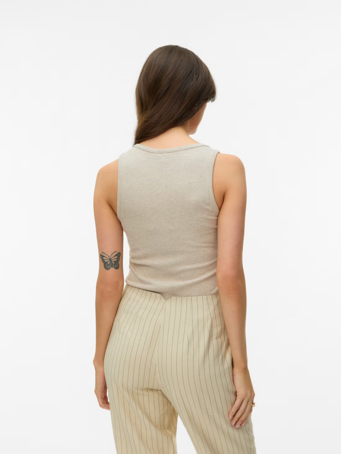 Metallic Detail Tank Top
